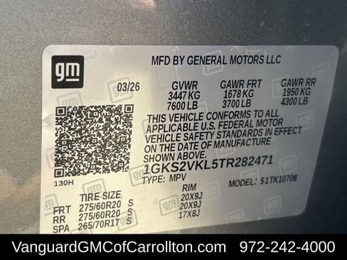 New 2026 GMC Yukon AT4 Ultimate w/ LPO, Floor Liner Package AWD/4WD image 27