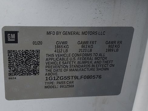 Used 2020 Chevrolet Malibu RS FWD image 33