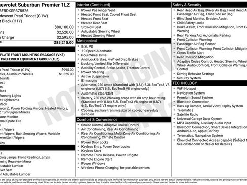 Used 2025 Chevrolet Suburban Premier AWD/4WD image 4
