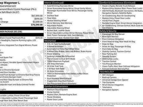 Used 2023 Jeep Wagoneer L 4WD image 6