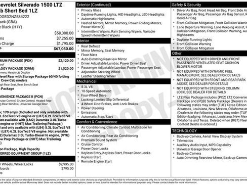 Used 2022 Chevrolet Silverado 1500 LTZ w/ LTZ Premium Package AWD/4WD image 2