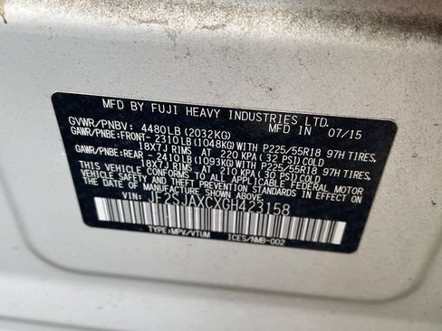 Used 2016 Subaru Forester 2.5i Touring w/ Eyesight & Navigation System AWD/4WD image 10