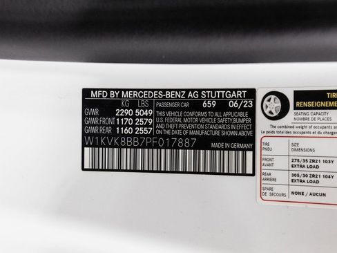 Used 2023 Mercedes-Benz SL 63 AMG 4MATIC image 42