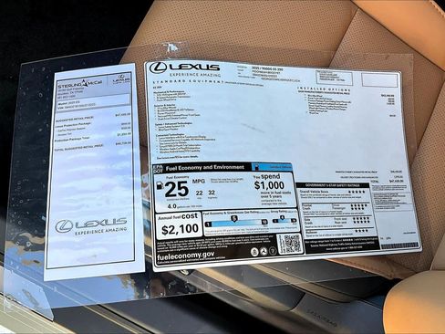 New 2025 Lexus ES 350 w/ Premium Package image 21