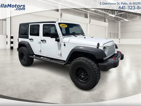 Used 2018 Jeep Wrangler Unlimited Sport S AWD/4WD image 1