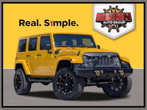 Used 2015 Jeep Wrangler Unlimited Sahara image 1