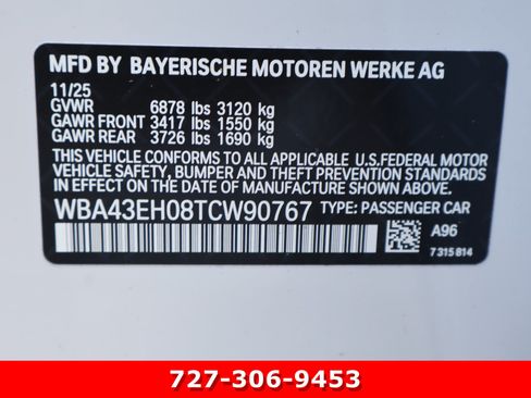 Used 2026 BMW 750e xDrive w/ Luxury Rear Seating Package AWD/4WD image 28