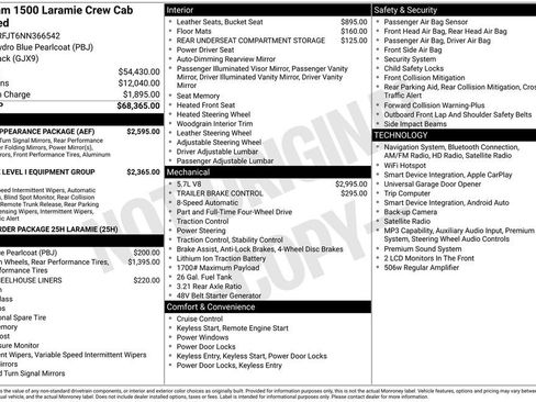 Used 2022 RAM 1500 Laramie w/ Sport Appearance Package AWD/4WD image 26