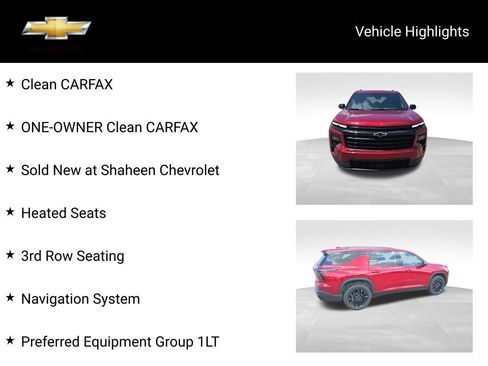 Used 2024 Chevrolet Traverse LT w/ Midnight/Sport Edition AWD/4WD image 18