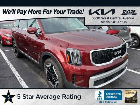 Used 2024 Kia Telluride EX w/ EX Captain's Chair Package AWD/4WD image 1