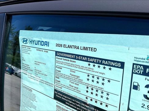 New 2026 Hyundai Elantra Limited image 14