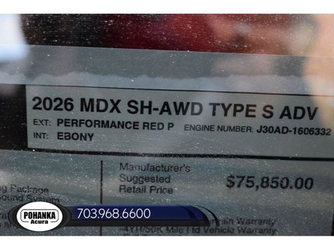 New 2026 Acura MDX Type S image 40