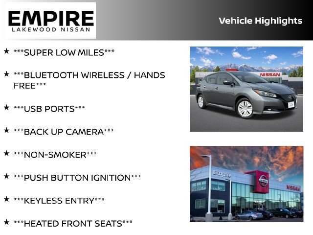 Certified 2025 Nissan Leaf S FWD image 4