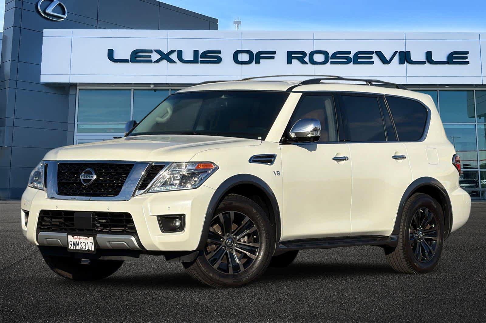 Used 2017 Nissan Armada Platinum w/ Interior Lighting Package AWD/4WD image 1