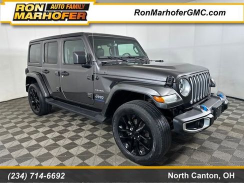 Used 2023 Jeep Wrangler Unlimited Sahara w/ Cold Weather Group image 1