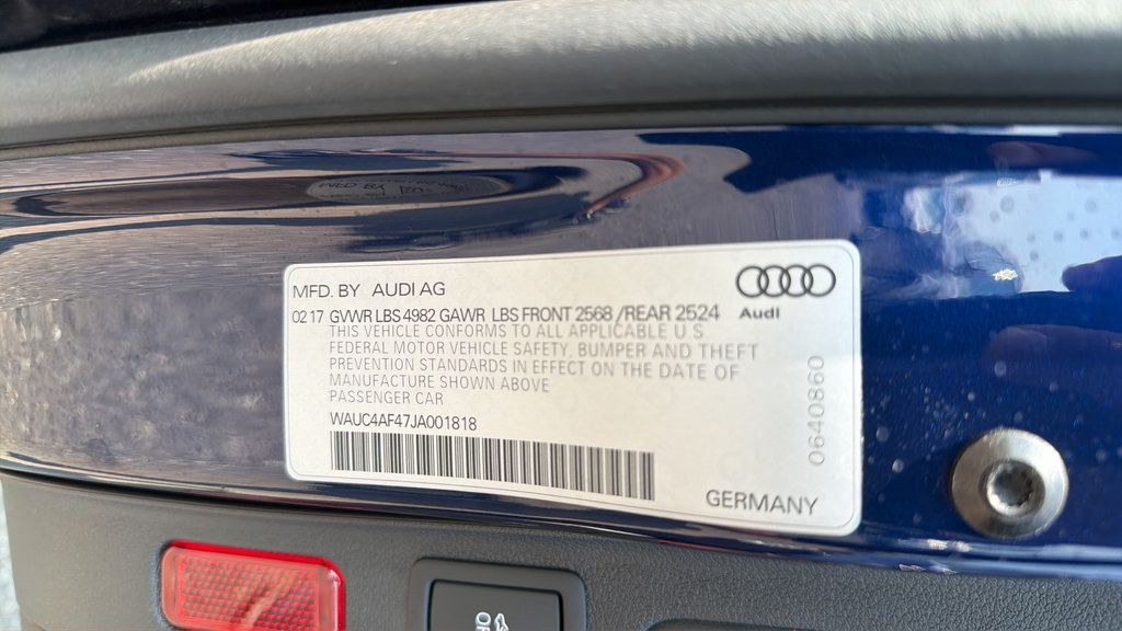 Used 2018 Audi S4 Prestige w/ Prestige Package AWD/4WD image 30