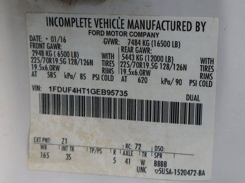 Used 2016 Ford F450 XLT image 48