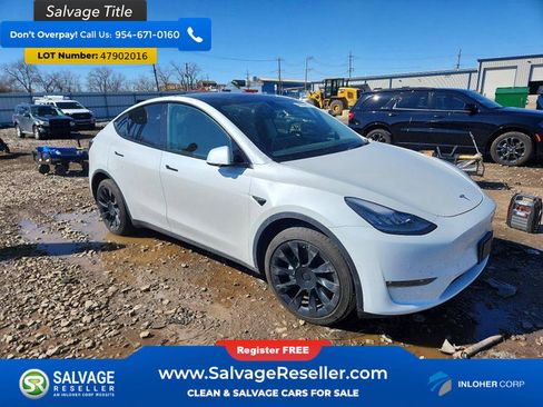 Used 2021 Tesla Model Y Long Range AWD/4WD image 5