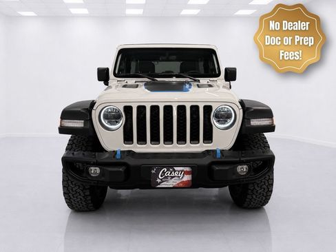 Used 2023 Jeep Wrangler Unlimited Rubicon 4xe w/ Steel Bumper Group AWD/4WD image 3