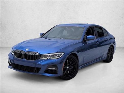 Used 2021 BMW 330i Sedan w/ M Sport Package RWD image 1
