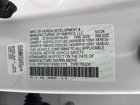 Used 2025 Honda Ridgeline Sport image 44