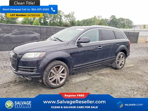 Used 2015 Audi Q7 3.0T Premium Plus w/ Premium Plus Package AWD/4WD image 1