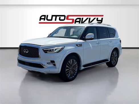 Used 2019 INFINITI QX80 Luxe w/ 22" Wheel Package image 3
