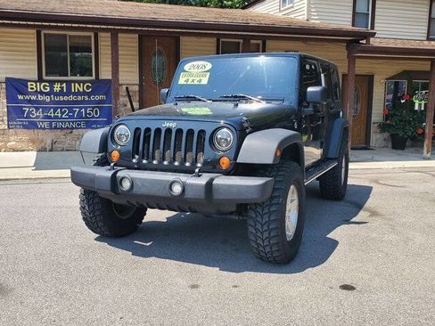 Used 2008 Jeep Wrangler Unlimited X AWD/4WD image 1