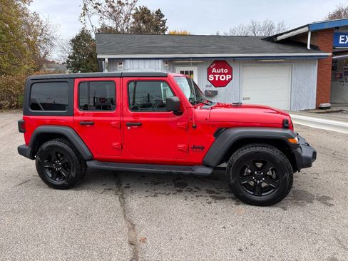 Used 2021 Jeep Wrangler Unlimited Sport image 2
