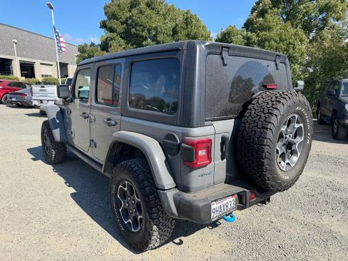Used 2023 Jeep Wrangler Unlimited Rubicon 4xe w/ Steel Bumper Group AWD/4WD image 3