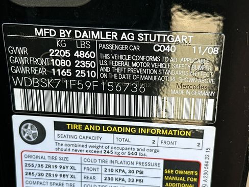 Used 2009 Mercedes-Benz SL 550 image 27