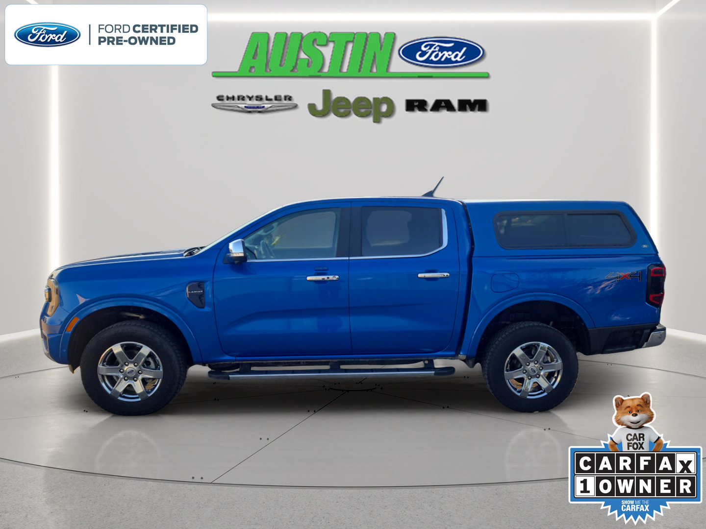 Certified 2024 Ford Ranger Lariat w/ Trailer Tow Package AWD/4WD image 2