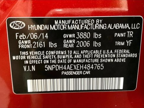 Used 2014 Hyundai Elantra SE w/ Option Group 02 FWD image 42