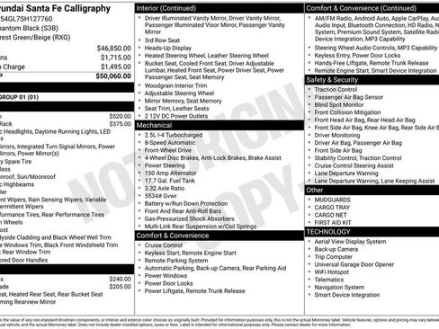 Used 2025 Hyundai Santa Fe Calligraphy FWD image 21