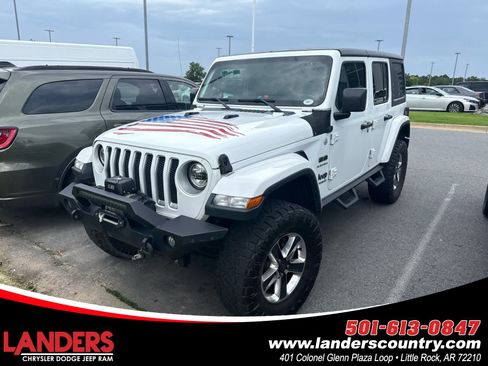 Used 2019 Jeep Wrangler Unlimited Sahara AWD/4WD image 1