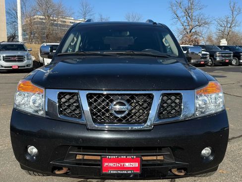 Used 2015 Nissan Armada Platinum w/ 2nd Row Captain Seat Package image 14