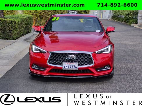 Used 2021 INFINITI Q60 3.0t Luxe w/ Cargo Package RWD image 2