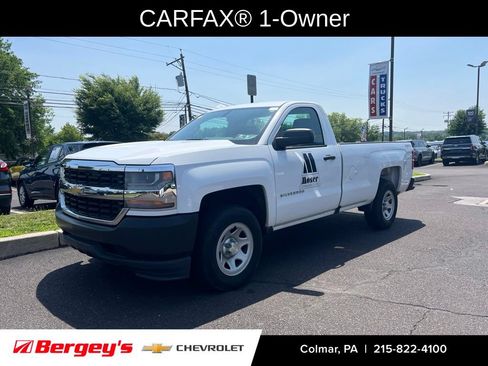 Used 2016 Chevrolet Silverado 1500 W/T w/ Snow Plow Prep Package AWD/4WD image 3