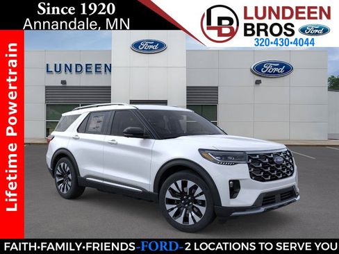 New 2026 Ford Explorer Platinum w/ LUX Leather Package image 1