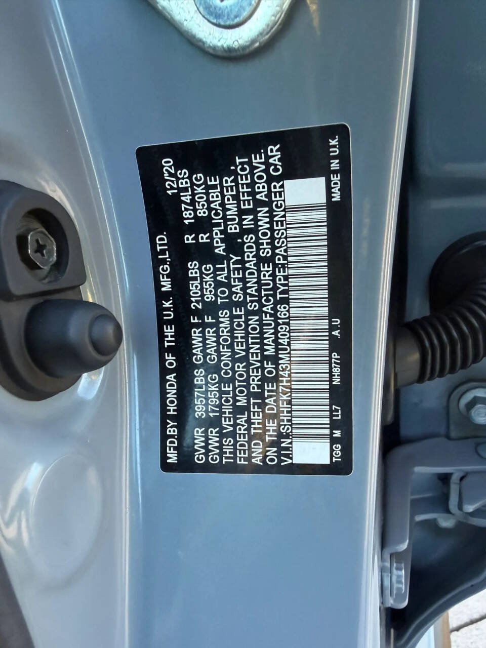 Used 2021 Honda Civic Sport image 28