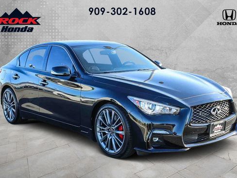 Used 2022 INFINITI Q50 Red Sport 400 w/ Cargo Package image 3