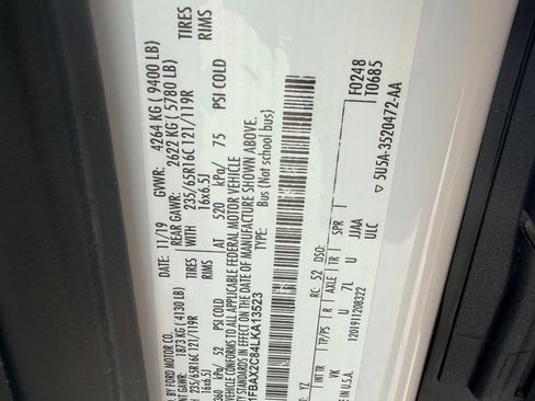 Used 2020 Ford Transit 350 XL RWD image 13
