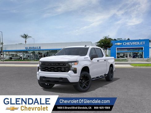 New 2026 Chevrolet Silverado 1500 Custom w/ Turbomax Blackout Package RWD image 8