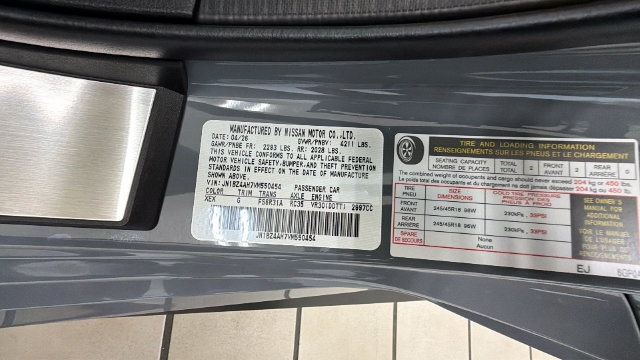 New 2027 Nissan Z Sport w/ Essentials Package (Sport) RWD image 29