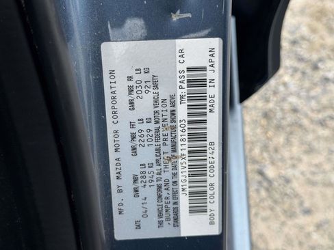 Used 2015 MAZDA MAZDA6 Touring FWD image 24