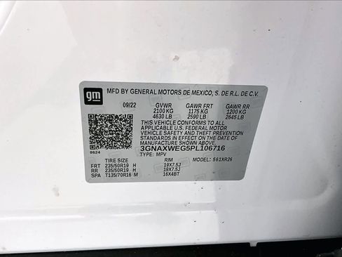 Used 2023 Chevrolet Equinox RS w/ RS Leather Package AWD/4WD image 19