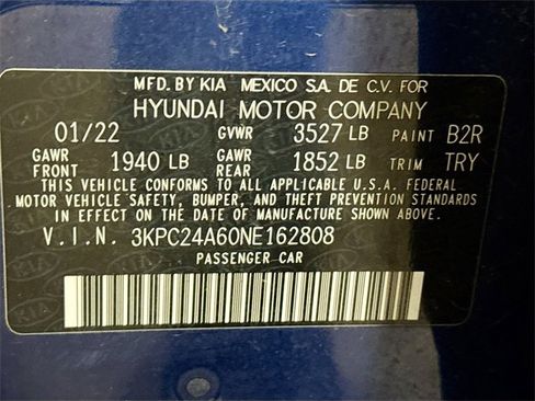 Used 2022 Hyundai Accent SEL image 30