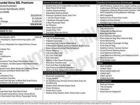 New 2026 Hyundai Kona SEL Premium AWD/4WD image 34