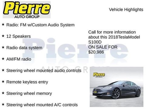 Used 2018 Tesla Model S 100D AWD/4WD image 7