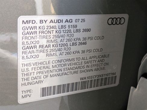 New 2025 Audi Q3 2.0T Premium Plus image 18